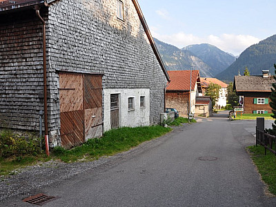 Straße in Berg