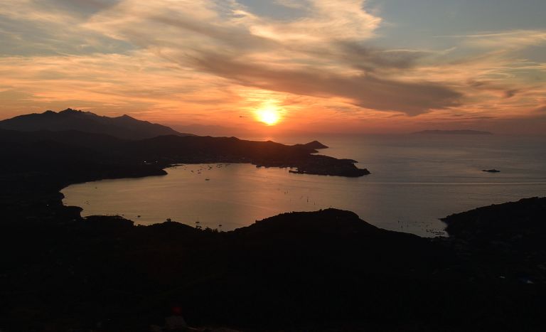 Castello del Volterraio (394 m)  - Elbas Sonnenuntergangsloge hoch über Portoferraio