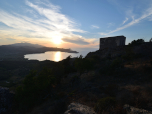 Die Kapelle San Leonardo vor der Bucht von Portoferraio