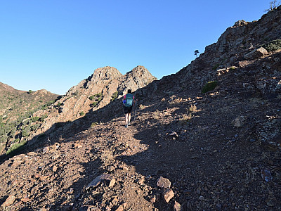 Anfangs noch leicht, ...