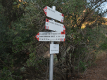Der Mar di Capanna, auch Monte della Croce ist unser erstes Ziel