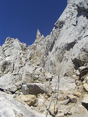 Leichte Klettereien...