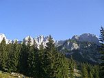 Ausblick an der Wochenbrunner Alm