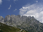 Ostkaiser von der Gruttenhütte gesehen