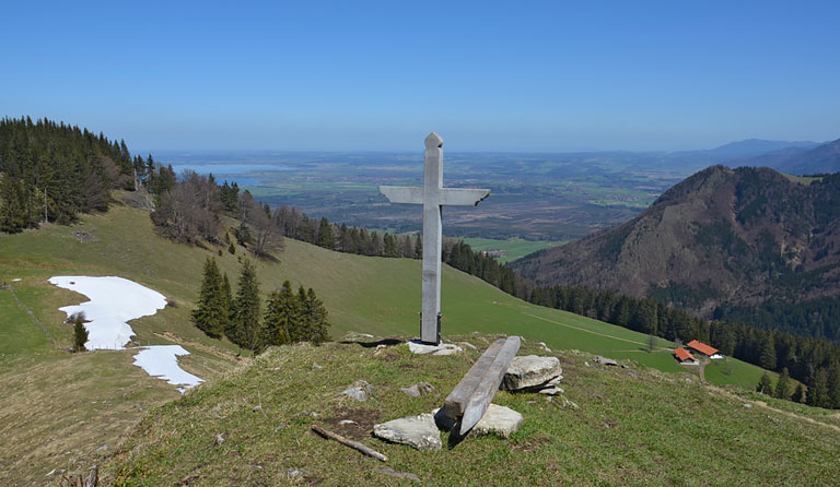 Erlbergkopf (1134 m) und Adersberg von Rottau