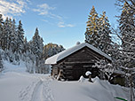 Romantische Winterlandschaft