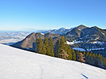 Die Aussicht wird überraschend weitreichend