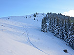 Blick zurück zum Erlbergkopf