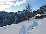 Es geht hinab Richtung Vockalm