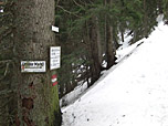 Abzweig zum Ettaler Manndl