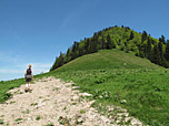 Weiterweg zum Faistenauer Schafberg