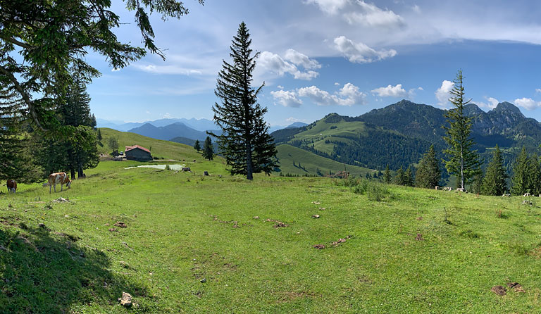 Farrenpoint (1273 m) aus dem Jenbachtal