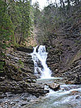 Der große Jenbachwasserfall