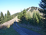 ...zum Sattel zwischen Feichteck und Karkopf