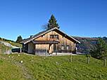 An der Jagdhütte treffen wir wieder auf den Aufstiegsweg