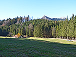 Ein erster Blick zum Kitzstein und zur Wasserwand