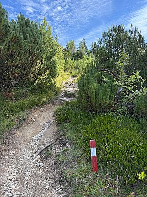 Nach dem Quergang...