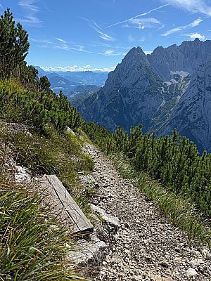 ...zum letzten Rastplatz vor dem Gipfel