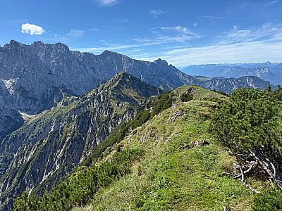 Blick zum Stripsenkopf...