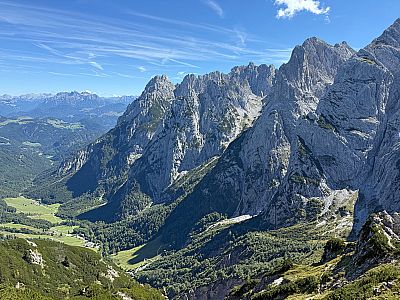 Blick aufs Kaiserbachtal...
