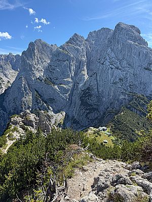 ...und nähern uns dem Hundskopf