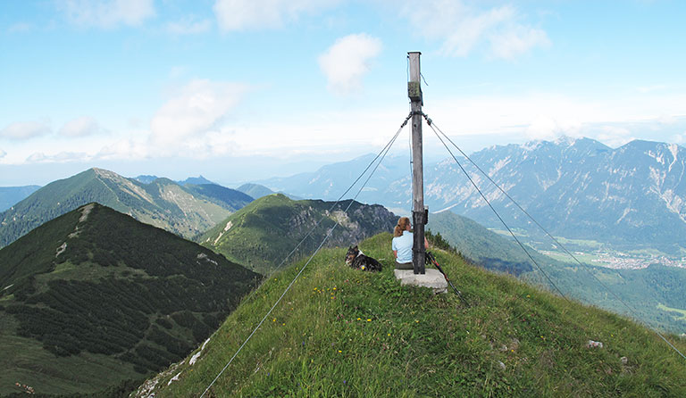 Vorderer Feldernkopf (1928 m), Brünstlkopf (1752 m)