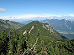 Blick zurück zum Brünstlkopf