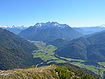 Blick zu den Loferer Steinbergen, ...