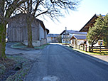 In Darching folgen wir der Bergstraße...