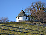 ...und wir erblicken rechts über uns die Fentbergkapelle