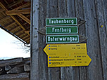 Wir orientieren uns Richtung Schmidham...