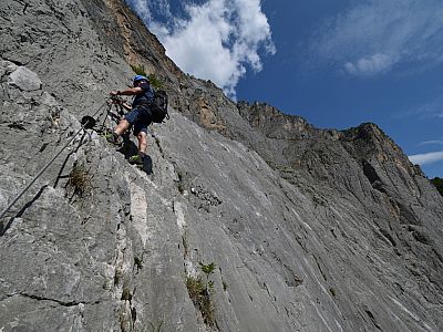 Genussvoll gewinnen wir nun an Höhe
