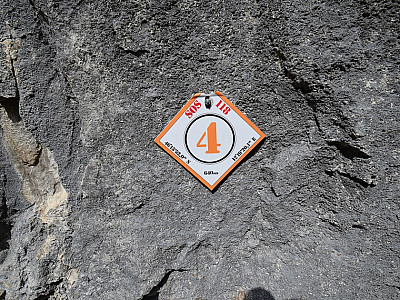 Vorbildlich: Im Falle eines Notfalls, weiß man immer wo man gerade ist.