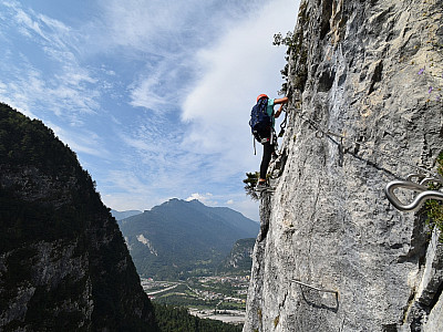Wir queren wieder ein Stück....