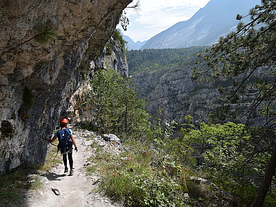 Es geht ein Stück bergab...