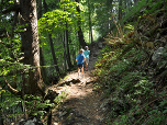 Der Weg wird nun schmäler