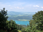 aber auch schon bald werden wir mit der Aussicht auf den Fuschlsee belohnt