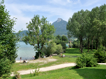 ... um das Ostufer des Fuschlsee herum.