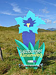 Das Logo des Salzburger Almenwegs