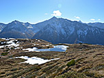 Blick zu den Sarntaler Alpen