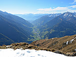 Blick aufs Passeiertal...