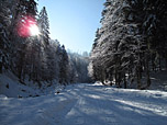 Romantische Winterlandschaft