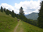 ...und schlagen den Weg Richtung Bad Wiessee ein