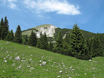 Blick zur Friederspitz