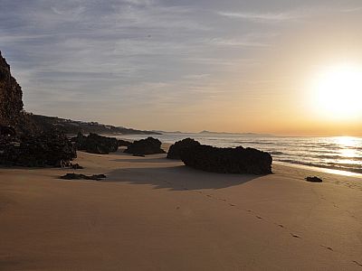 Sonnen Aufgang am Playa del Matorral