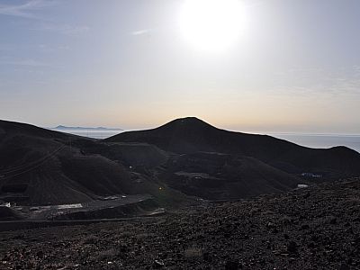 Immer höher steigt die Sonne im Osten auf