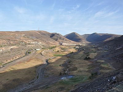 Blick auf den Golfplatz hinter Solana Matorral