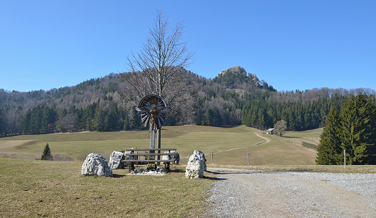 Gaisberg (1287 m), Nockstein (1042 m)