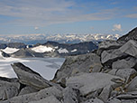 ...eröffnet sich ein fantastisches Panorama über das Jotunheimen-Gebirge