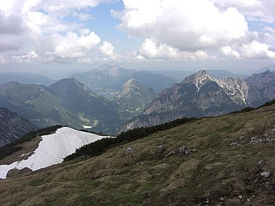 Der Wolfgangsee zeigt sich